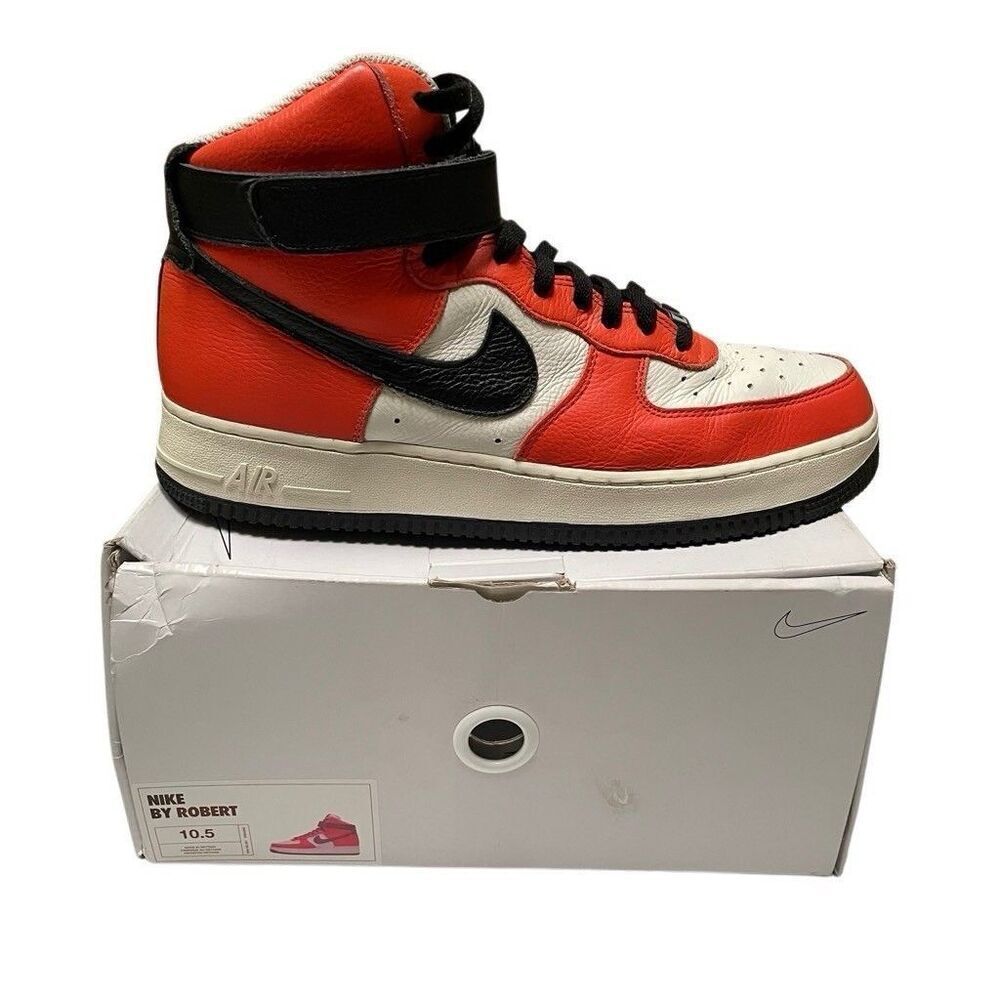 Nike Air Force 1 High Nike By You S.F. Giants DNY4168 Size 10.5 Orange Black Box